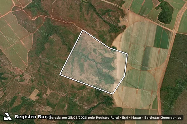 Imagem de satélite de Fazenda Lagoa do Mato em PEDRO AFONSO - TO