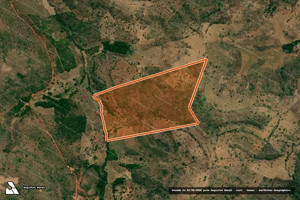 Imagem de satélite de Fazenda Dois Irmaos em PONTE ALTA DO TOCANTINS - TO