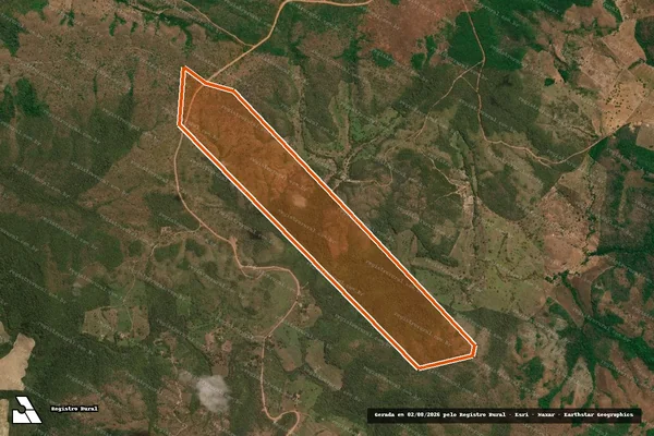Imagem de satélite de FAZENDA RAINHA DAS AGUAS em RIO SONO - TO