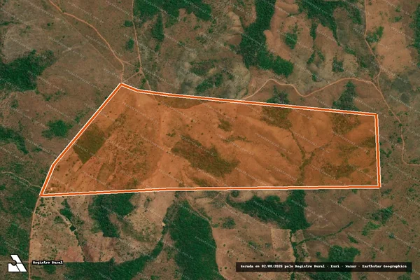 Imagem de satélite de Fazenda Alto Alegre em RIO SONO - TO