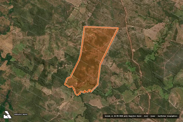 Imagem de satélite de Fazenda Sao Raimundo em RIO SONO - TO