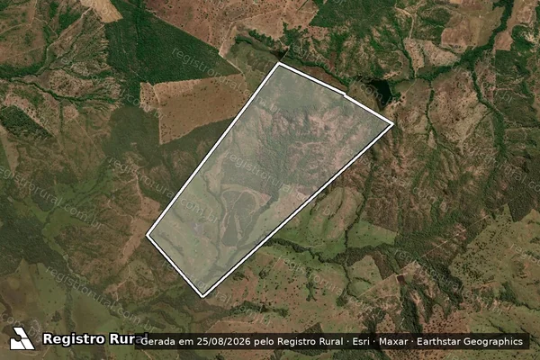 Imagem de satélite de Fazenda Flor Da Serra em DUERÉ - TO