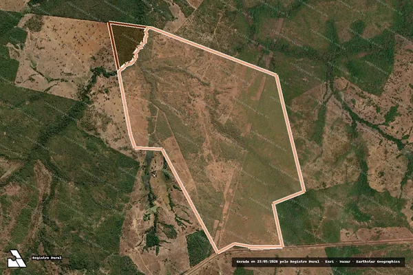 Imagem de satélite de Fazenda Veredao em GURUPI - TO