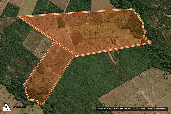 Imagem de satélite de FAZENDA BELA VISTA em GURUPI - TO