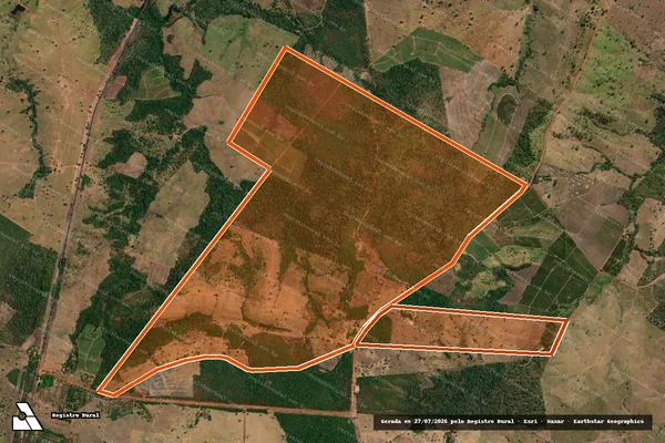 Imagem de satélite de Fazenda Angico em MIRACEMA DO TOCANTINS - TO
