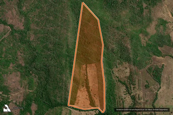 Imagem de satélite de Fazenda Vale Do Hermom em MIRACEMA DO TOCANTINS - TO