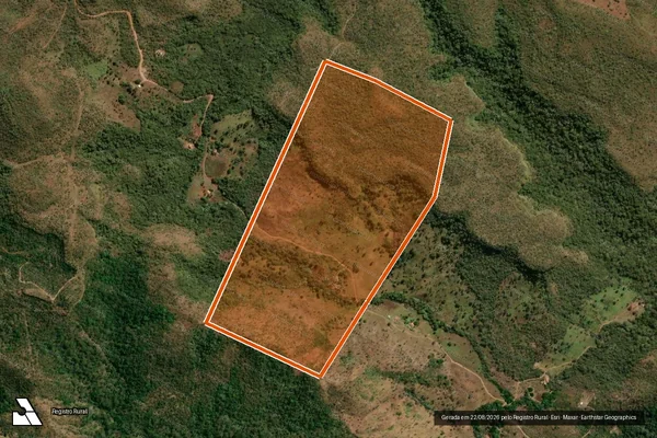 Imagem de satélite de FAZENDA SAO GABRIEL em MONTE DO CARMO - TO