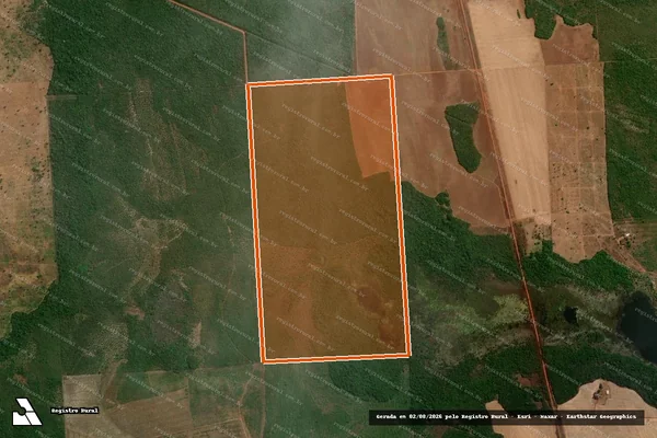 Imagem de satélite de FAZENDA SAO GABRIEL em PIUM - TO