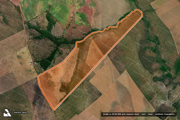 Imagem de satélite de Fazenda Nsa Da Salete III em TUPIRAMA - TO