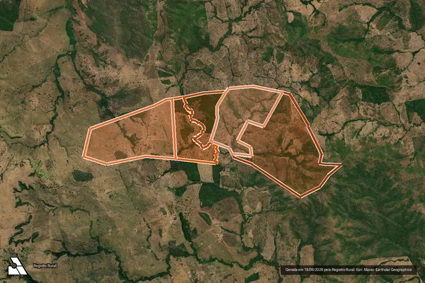 Imagem de satélite de Faz Sao Jose em BARROLÂNDIA - TO