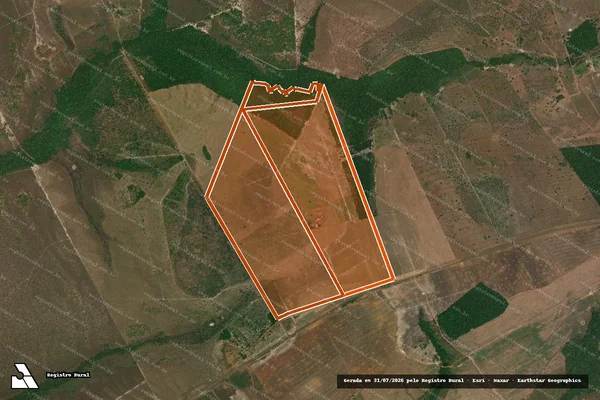 Imagem de satélite de FAZENDA MANGUEIRA em MARIANÓPOLIS DO TOCANTINS - TO