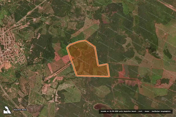 Imagem de satélite de Fazenda Morena em CONCEIÇÃO DO TOCANTINS - TO