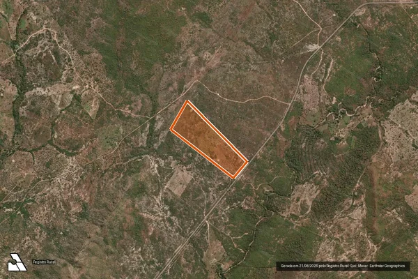 Imagem de satélite de Fazenda Brejo Do Atalaia Gleba 2 em MONTE ALEGRE DE GOIÁS - GO