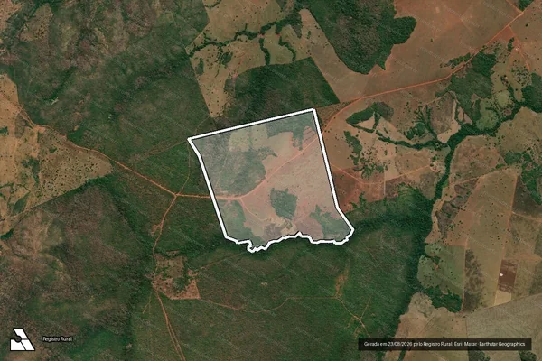 Imagem de satélite de Fazenda Estrela Do Norte em PALMEIRÓPOLIS - TO