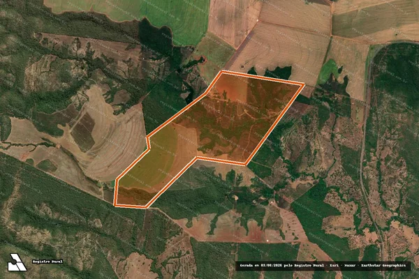 Imagem de satélite de FAZENDA SANTA TEREZINHA em PALMEIRÓPOLIS - TO