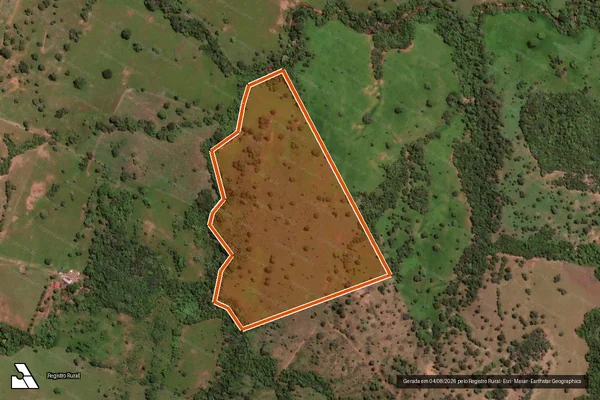 Imagem de satélite de FAZENDA BOA VISTA OU GAMELEIRA em AMARALINA - GO