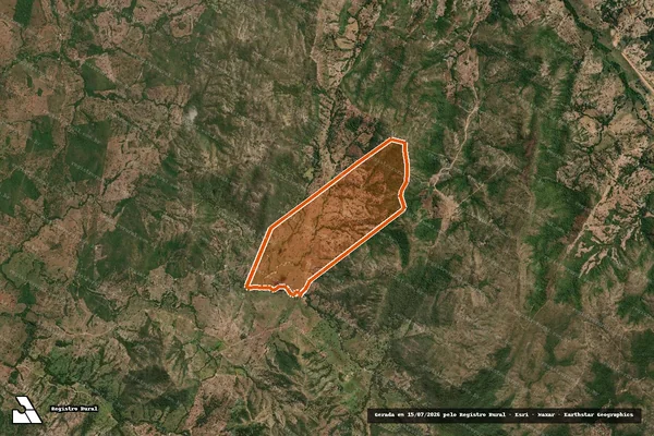 Imagem de satélite de Rio Do Peixe Dos Pitalugas em PILAR DE GOIÁS - GO