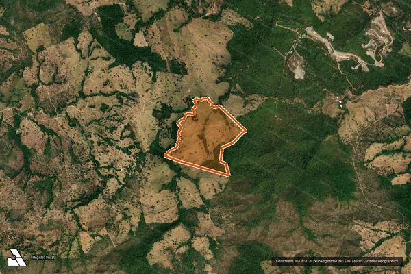 Imagem de satélite de Fazenda Ferraz em PILAR DE GOIÁS - GO