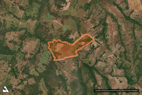 Imagem de satélite de FAZENDA PORTEIRA VELHA em PORANGATU - GO