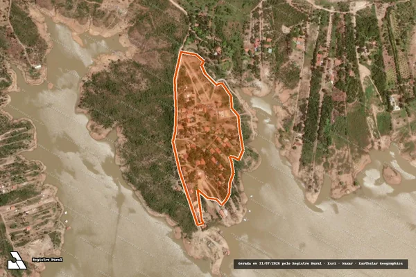 Imagem de satélite de Fazenda Engenho Barroso em URUAÇU - GO