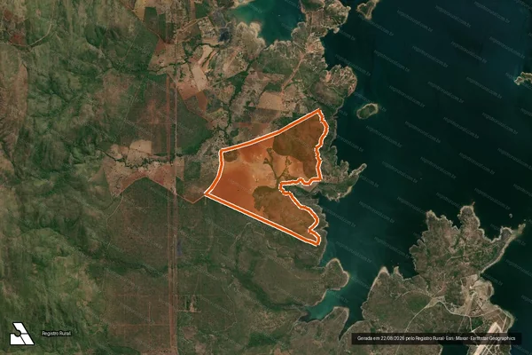 Imagem de satélite de FAZENDA PRINCESA DO NORTE em NIQUELÂNDIA - GO