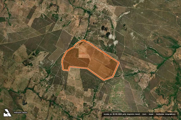 Imagem de satélite de Fazenda Bom Sucesso em DAMIANÓPOLIS - GO