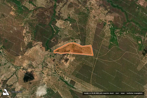 Imagem de satélite de FAZENDA SÍTIO DO MEIO em DAMIANÓPOLIS - GO