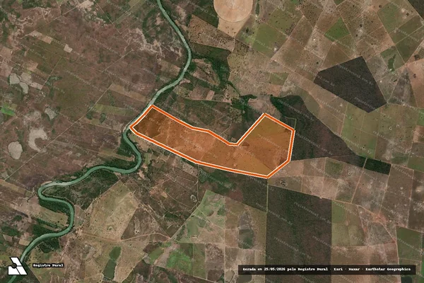 Imagem de satélite de Fazenda Conceicao em IACIARA - GO