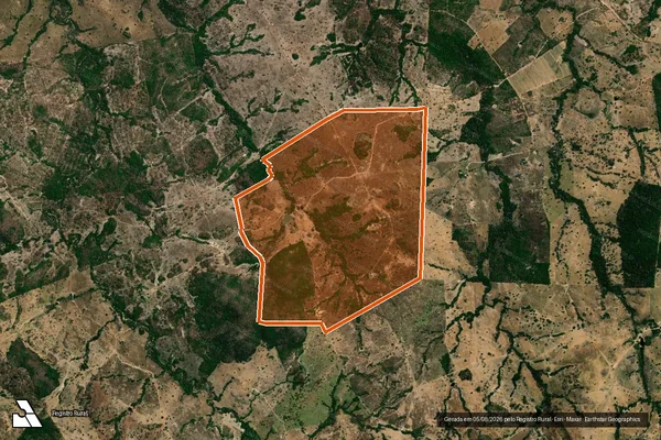 Imagem de satélite de FAZENDA LUA BONITA em GOIÁS - GO