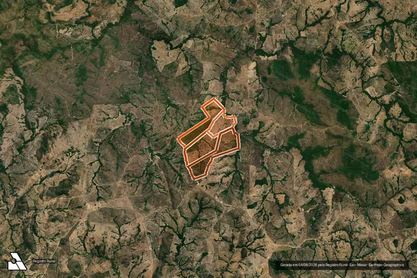 Imagem de satélite de Fazenda Manoel Dias Quinhao 03 em GOIÁS - GO