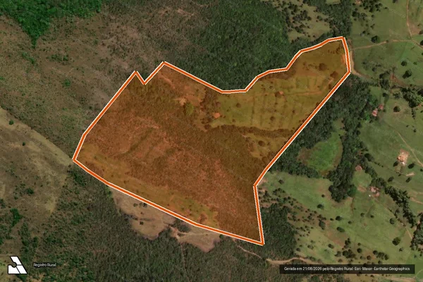 Imagem de satélite de Fazenda Bela Vista II em GOIÁS - GO