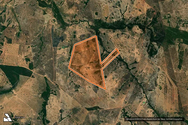 Imagem de satélite de Fazenda Boa Esperanca em ITAPIRAPUÃ - GO