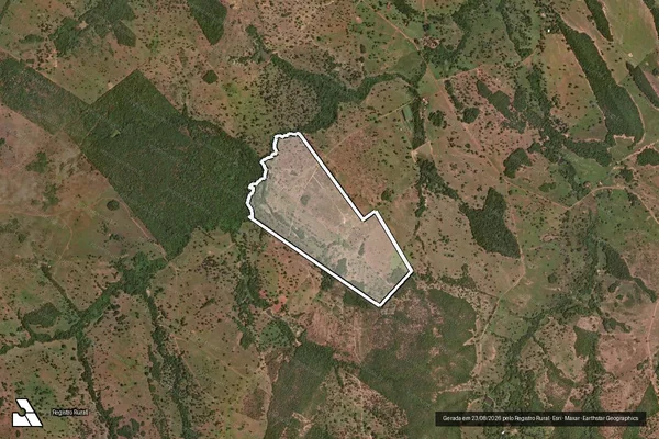 Imagem de satélite de FAZENDA SAO JOSE em MOZARLÂNDIA - GO