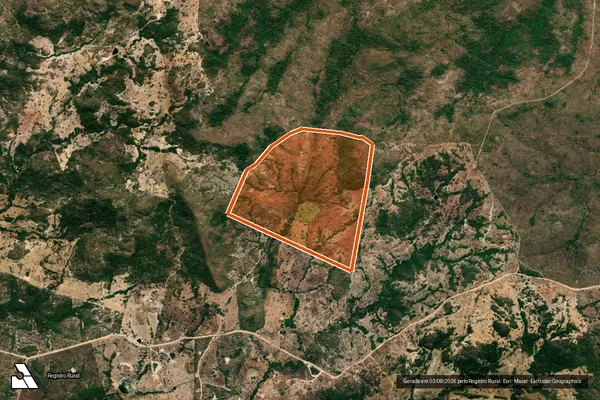 Imagem de satélite de FAZENDA RECANTO DOS IPES em ARAGUAPAZ - GO