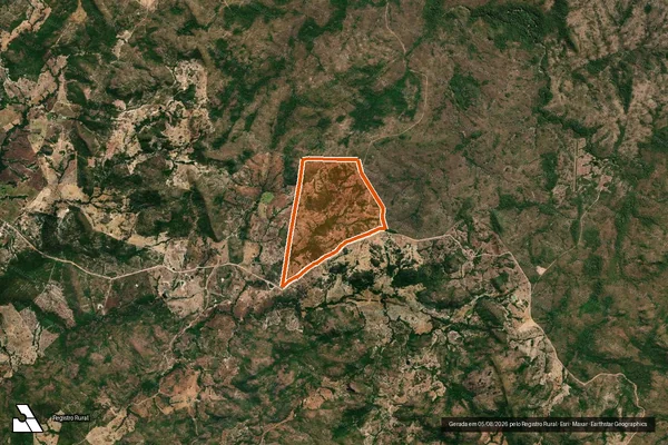 Imagem de satélite de FAZENDA SANTA MARIA em ARAGUAPAZ - GO