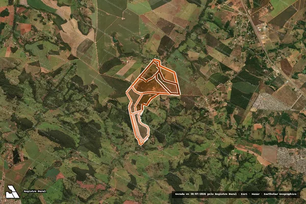 Imagem de satélite de Fazenda Pianco Ou Joao Leite GL 1 em ANÁPOLIS - GO