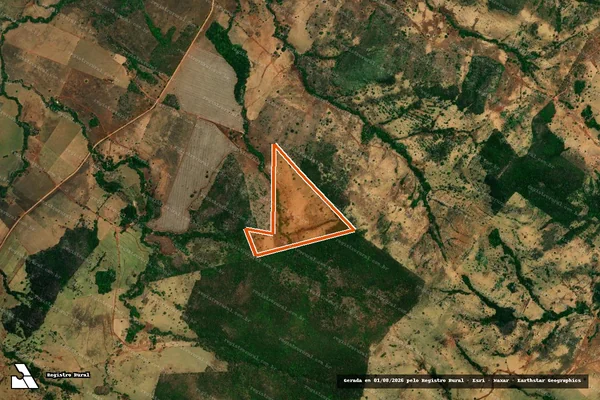 Imagem de satélite de FAZENDA SANTO ANTONIO DA LAGUNA em BARRO ALTO - GO