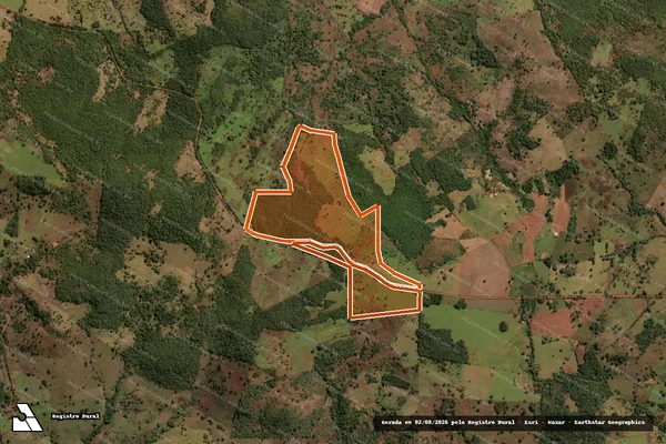 Imagem de satélite de Fazenda Das Tabocas em CERES - GO
