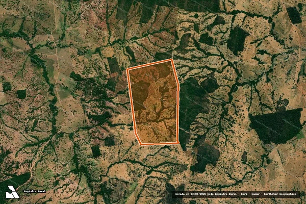 Imagem de satélite de FAZENDA CAMPO LIMPO em NOVO BRASIL - GO