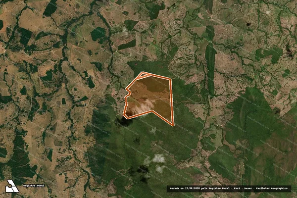 Imagem de satélite de FAZENDA SERRINHA em FAZENDA NOVA - GO