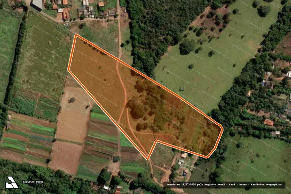 Imagem de satélite de Sitio Dourados em ABADIA DE GOIÁS - GO