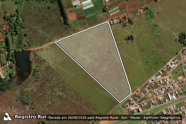 Imagem de satélite de FAZENDA SALINOS em GOIÂNIA - GO