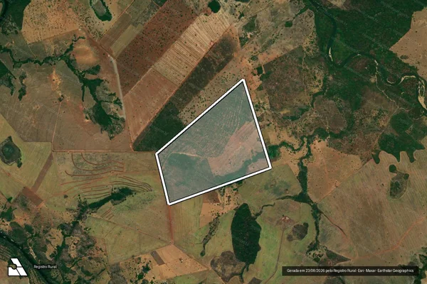 Imagem de satélite de Fazenda Buqueirao em ISRAELÂNDIA - GO