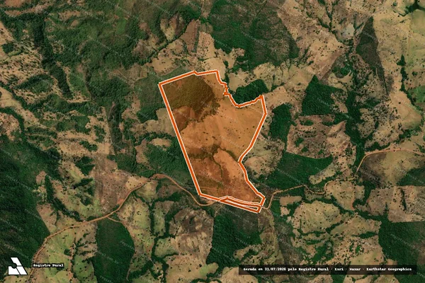 Imagem de satélite de FAZENDA MATA DA LAVRA em ITAPACI - GO