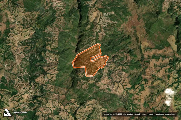 Imagem de satélite de FAZ SAO JOAO CAIAMAR OU CALHAMARES em ITAPACI - GO