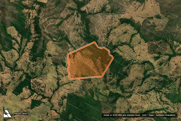 Imagem de satélite de FAZENDA VINAGRE em ITAPACI - GO