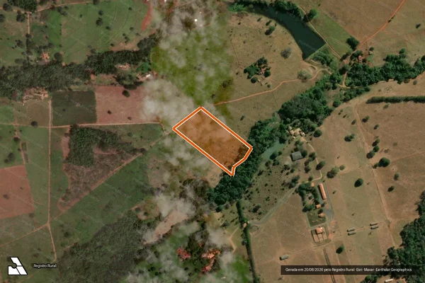 Imagem de satélite de FAZENDA CAMARINHAS em JARAGUÁ - GO