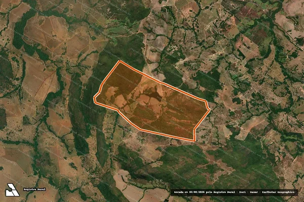 Imagem de satélite de Faz Cejota (Recanto dos Rouxinois) em JAUPACI - GO