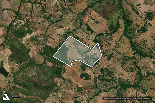 Imagem de satélite de FAZENDA RICA PRENDA em JAUPACI - GO