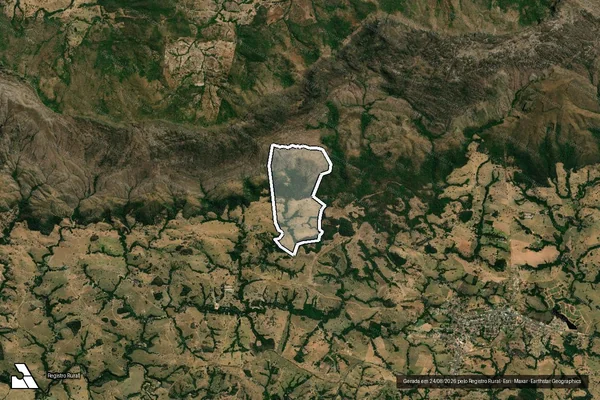 Imagem de satélite de Faz Caetana E Boa Vista em MOSSÂMEDES - GO
